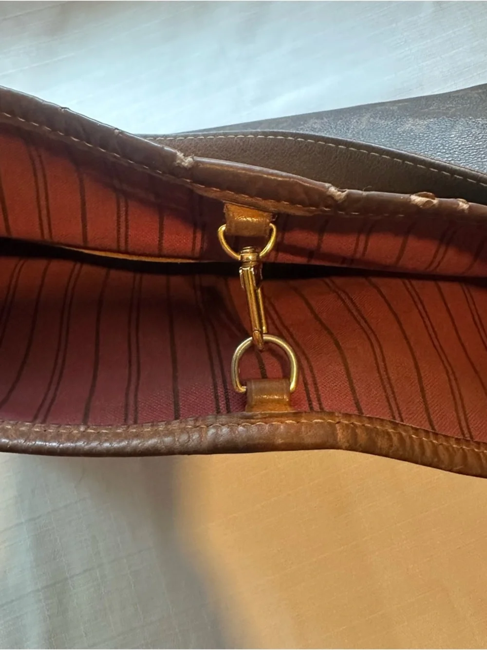 Authentic Louis Vuitton Monogram Vintage Shoulder Bag (Made in USA) - Picture 8 of 16